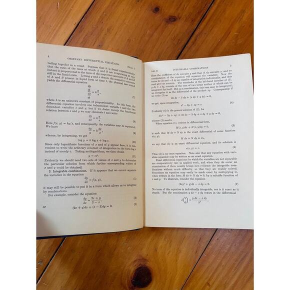 Vintage 1945 Advanced Mathmatics for Engineers book by HW Reddick & FH Miller. - Picture 5 of 5